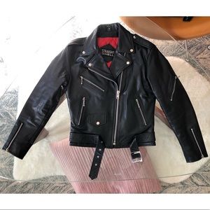 Like New! Straight Out of Hell Leather Jacket